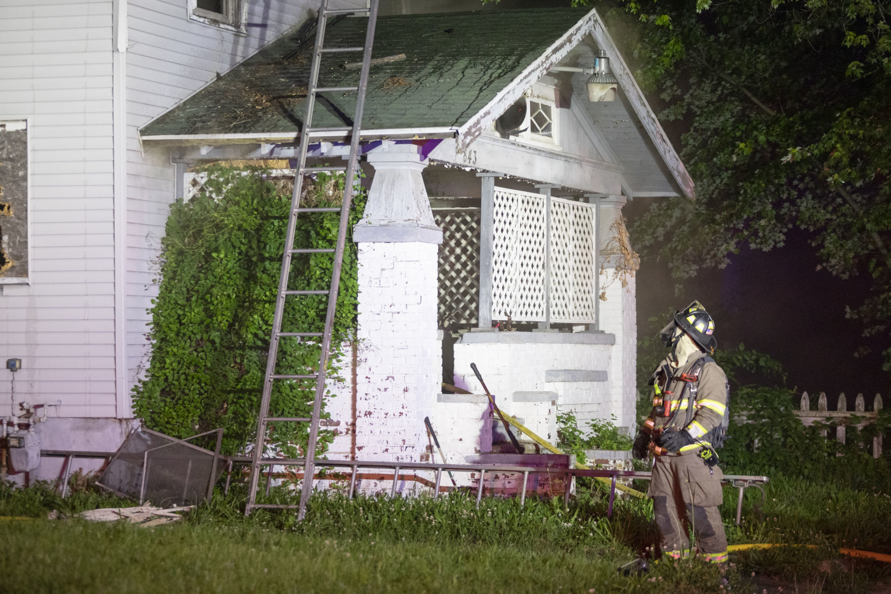 North Edward Street Fire